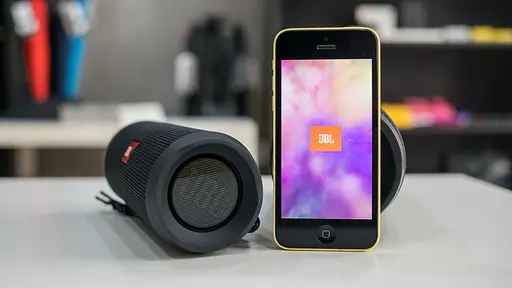 Портативна акустика JBL Flip 5 бездротова колонка чорна - фото 4
