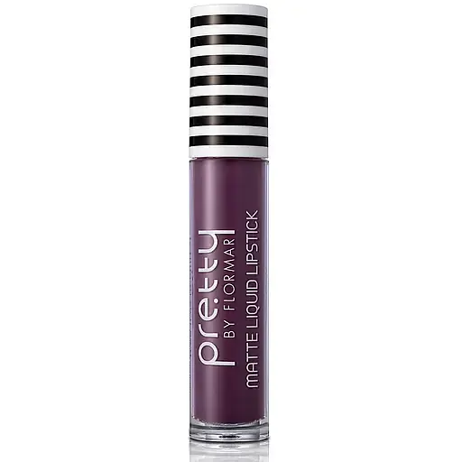 Помада жидкая матовая Pretty Matte Liquid Lipstick, тон 17 (Real Purple), 6.5 мл (8000019024118) - фото 1