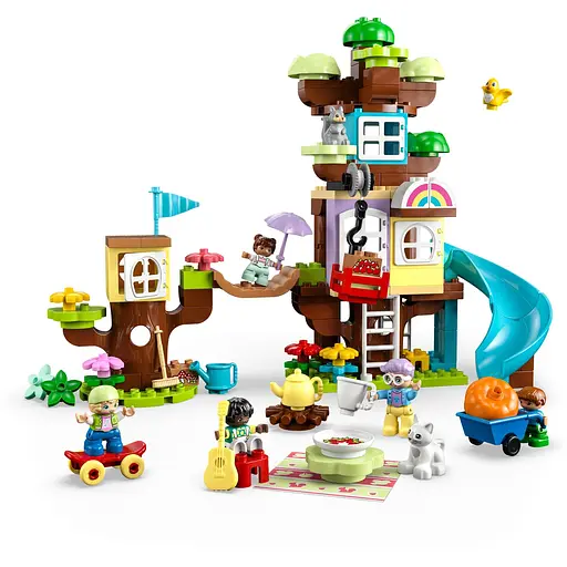 Уценка. Конструктор LEGO DUPLO Town Домик на дереве 3 в 1, 126 деталей (10993) - фото 2