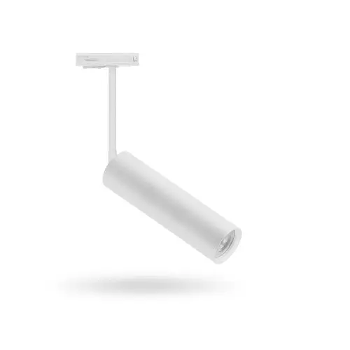 Трековий світильник білого кольору під лампу | Line F | Арт. ML330 білий - фото 5