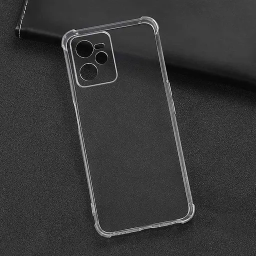 TPU чохол Getman Ease logo посилені кути Full Camera для Realme C35 Безбарвний прозорий - фото 5