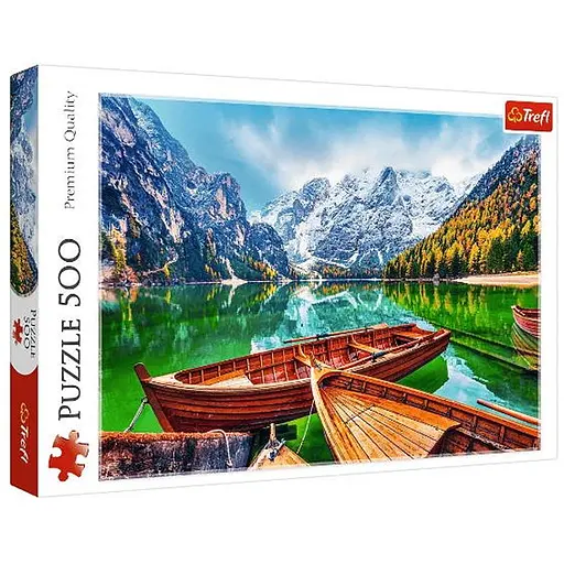 Пазл Trefl Озеро Брайес Италия 500 эл. (37486) - фото 1
