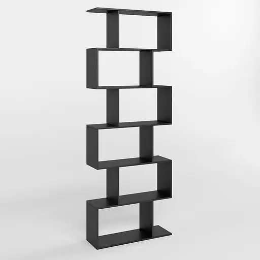 Стеллаж-змейка М-ЗОН Джеко 700 Антрацит (MZN-031012) - фото 2