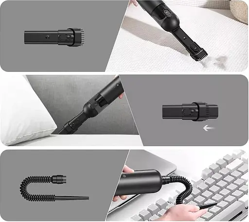 Портативний бездротовий порохотяг Proove Void Assistant C1 (7500 pa) акумуляторний - фото 6