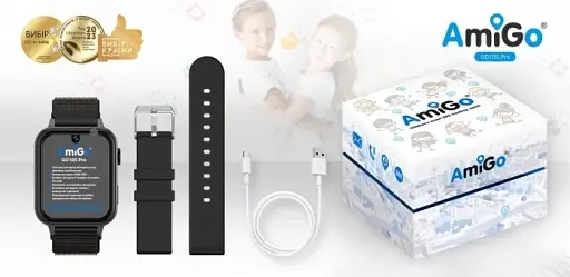 Smart Watch AmiGo GO10S Pro Wifi Black UA - фото 4