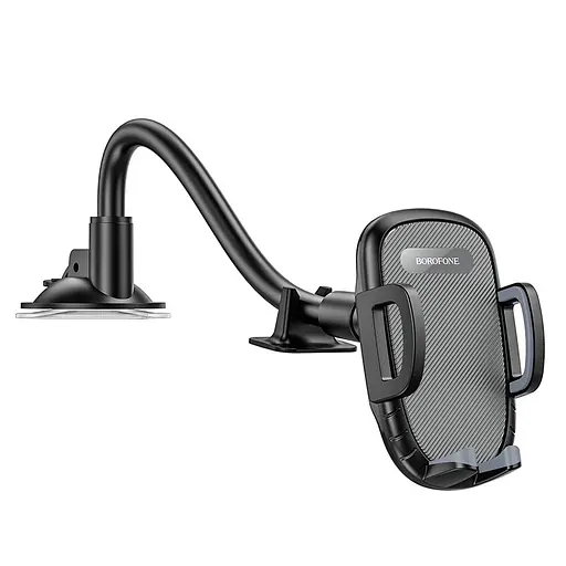 Автотримач для телефона BOROFONE BH54 Racer windshield car holder Black - фото 3