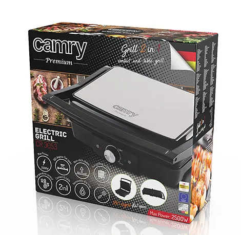Электрический гриль Camry CR 3053 - фото 9