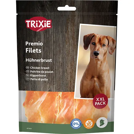 Ласощі для собак Trixie Premio Chicken Filets XXL Pack з куркою 300 г - фото 1