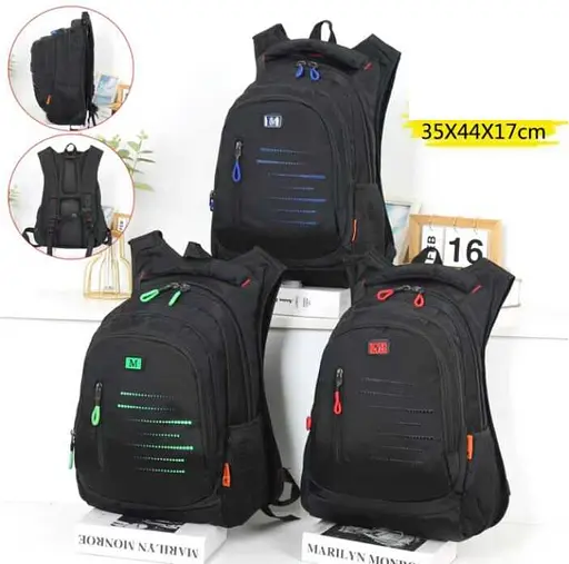 Рюкзак шкільний, 35x17x44 см, на 3 відділення, C72797 (В асортименті) - фото 7