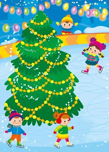 Святкові наліпки-прикрашалки. Зимова казка - фото 2