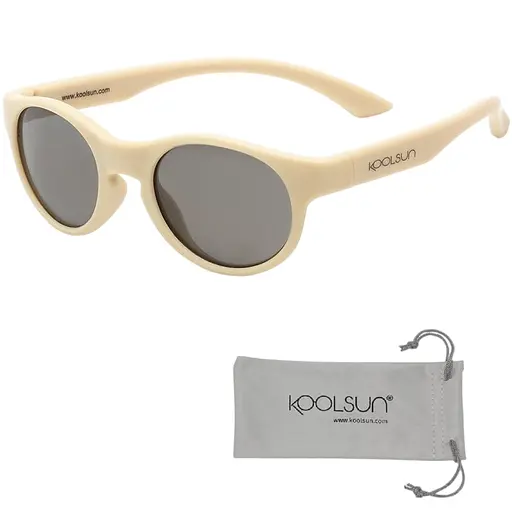 Солнцезащитные очки детские Koolsun Boston 3-8 лет бежевый (KS-BOAB003) - фото 3