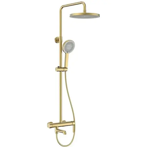 Душова система Koer KB-56029-12 3 функції, KR5503, Золотий - фото 1