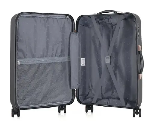 Чемодан Semi Line 24" (M) Black (T5787-2) (DAS302969) - фото 4