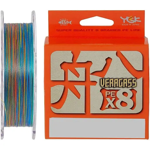 Шнур YGK Veragass Fune X8 150 m #1.2/0.185 mm 25lb/10.3 kg (1013-5545.02.63)