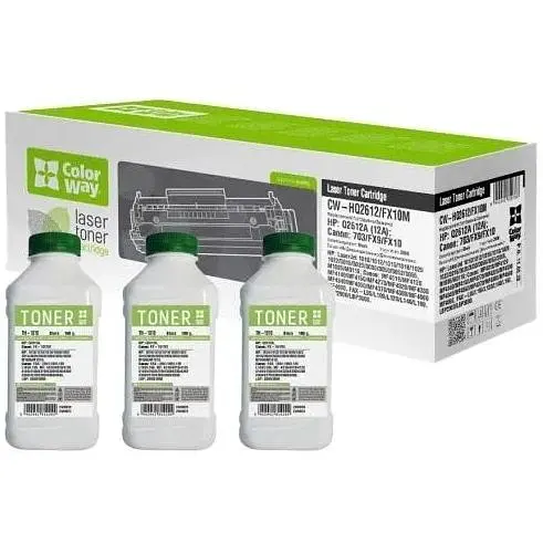 Картридж ColorWay HP 12A Q2612A Black teh0024291 - фото 1