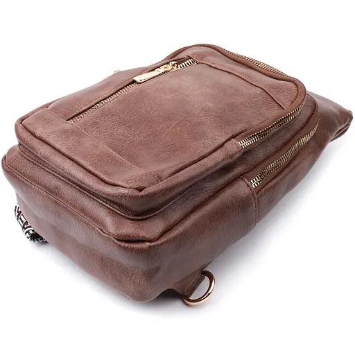 Слинг сумка для женщин Vintage из экокожи 18.5х29х8 см sum0026963 - фото 6