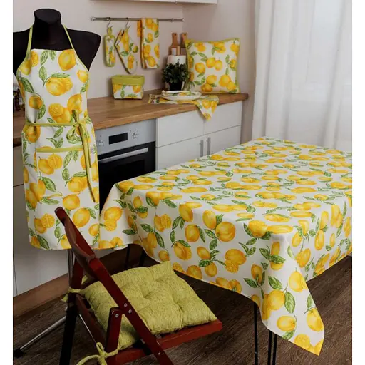 Скатерть Прованс Лимончики 136х220 см (43219) - фото 5