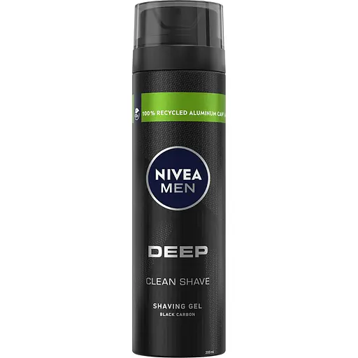 Гель для бритья NIVEA MEN Ultra черный 200 мл (81789)