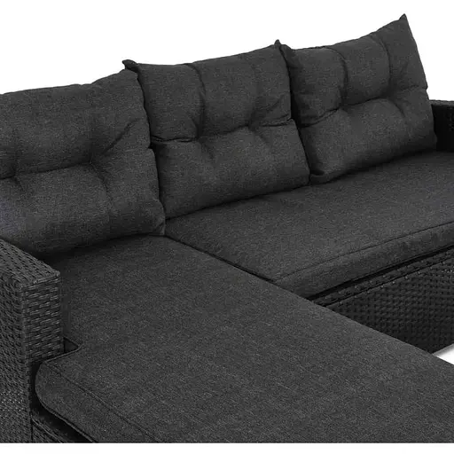 Комплект садових меблів Di Volio Dalmia сірий/графітовий - фото 8