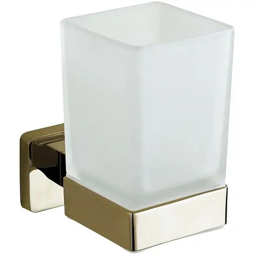 Склянка для зубних щіток VBI Mars gold VBI-040104GL золотий - фото 1