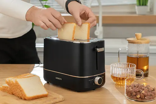 Тостер Ardesto T-F420B 800 Вт пластик 2 слоти чорний - фото 3