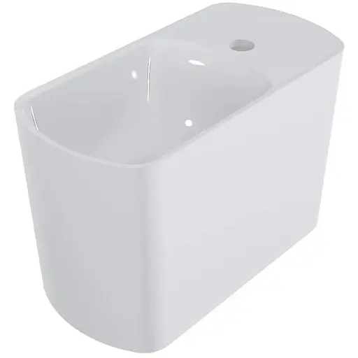 Умивальник Miraggio Helix L глянцевий 0001606, Білий - фото 1