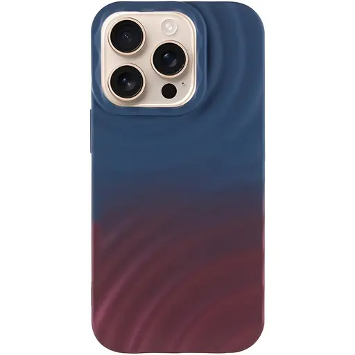 Чохол Epik TPU ColorWave для Apple iPhone 15 Pro 6.1 Navy Blue/Plum - фото 2