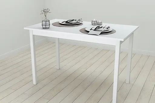 Стіл кухонний Ferrum-decor Маріо 75x120x80 Білий ДСП Білий 16мм (FRD-106199) - фото 7