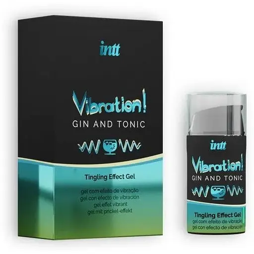 Рідкий вібратор Intt Vibration Gin Tonic (15 мл) - фото 3