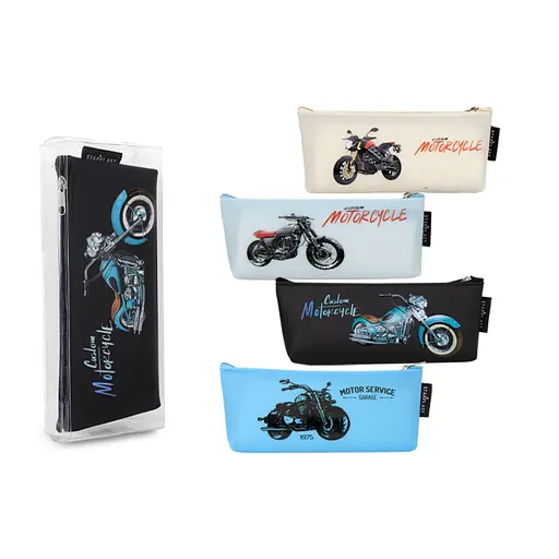 Пенал силіконовий Bike, 20x8x3.5 см, PVC, 805-19P (В асортименті) - фото 2