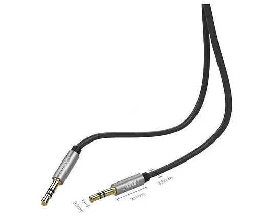 Аудио кабель Ugreen AV119 3.5 мм Male to 3.5 мм Male Cable 2 м (10735) - фото 3