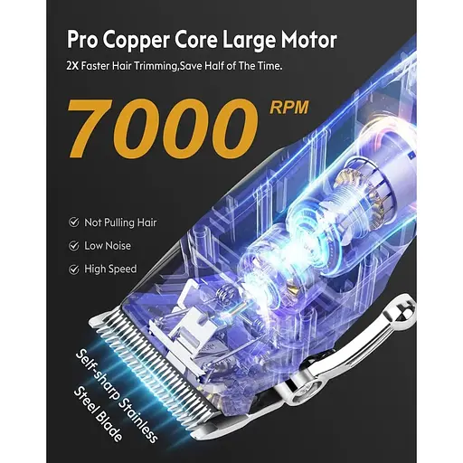 Професійний набір триммерів для волосся YiLFo для чоловіків - фото 3