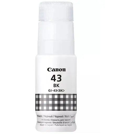 Чорнило Canon GI-43, Black, G540/G640, 60 мл (4698C001)