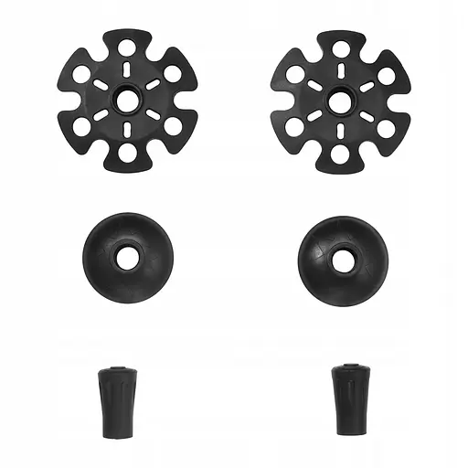 Треккинговые палки Mountain Goat Pro+ 43-130 см MG0008 Black/Orange (P-5907739318251) - фото 9