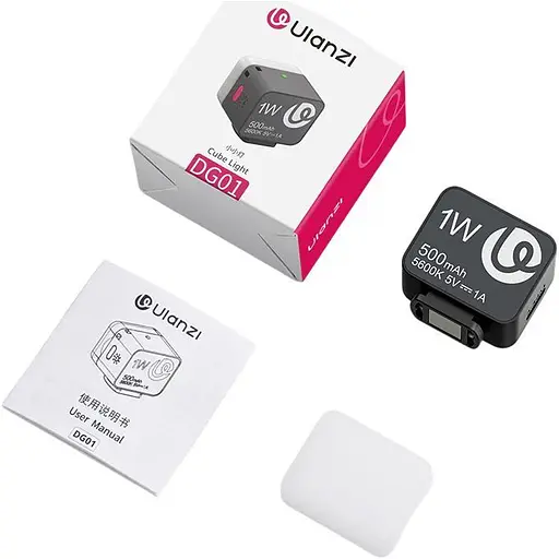 Накамерне світло Ulanzi DG01 Black [150322] - фото 4