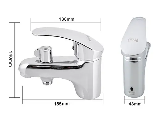 Смеситель для умывальника Frap с гигиеническим душем F1221 - фото 5