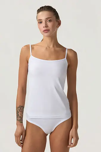 Женская майка MISS COMFORT белый 401/00/01 ELLEN Белый, XL - фото 1