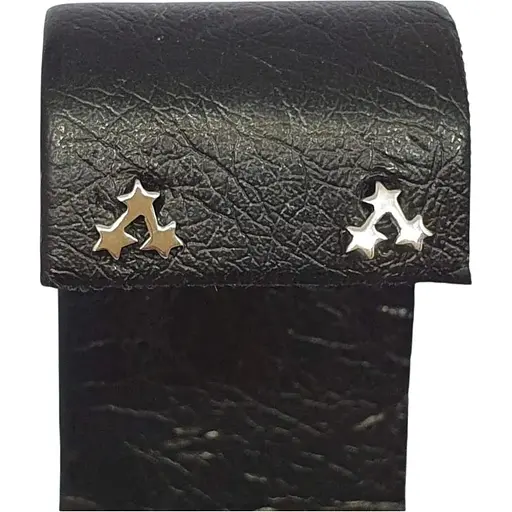 Серебряные серьги-пуссеты Qvaliz Звездочки. 90201285