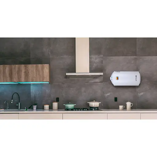 Водонагрівач Willer Palermo, 2 кВт, мокрий ТЕН, 15 л, Slim, універсальний, білий (AEVH-15R) - фото 6