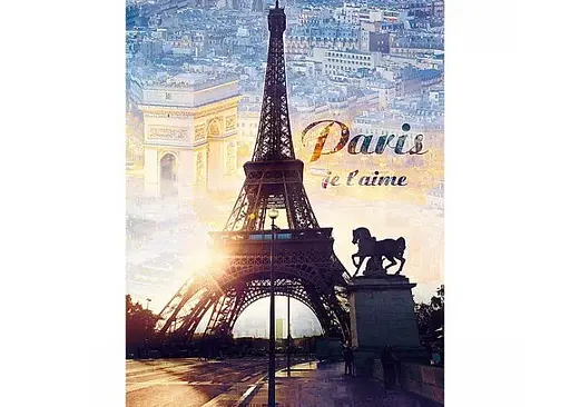 Пазл Trefl Париж на рассвете Франция 1000 эл. (10394) - фото 2