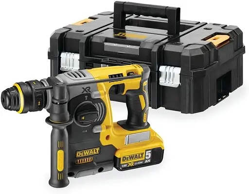 Перфоратор акумуляторний DeWalt SDS-Plus XR Li-Ion 18 В 5 Аг (DCH273P2T) - фото 2