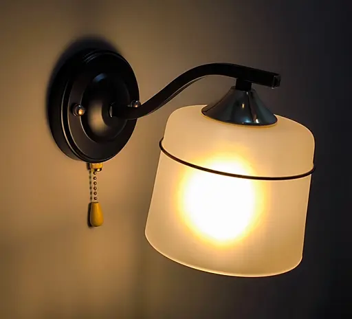 Бра Brille LK-730W/1 E27 BK+FG в спальню - фото 2