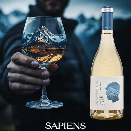 Вино Purcari Sapiens Sauvignon Blanc Fume біле сухе 12% 0.75 л - фото 2