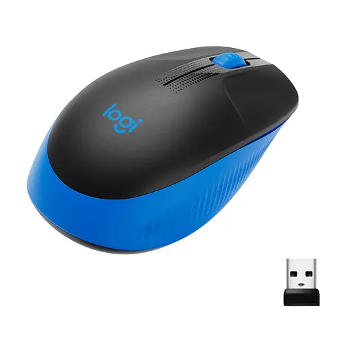 Беспроводная мышь Logitech M190 Wireless Blue (910-005907) - фото 2