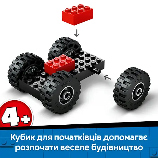 Конструктор LEGO City  Жовтий будівельний автонавантажувач 81 деталь (60450) - фото 11