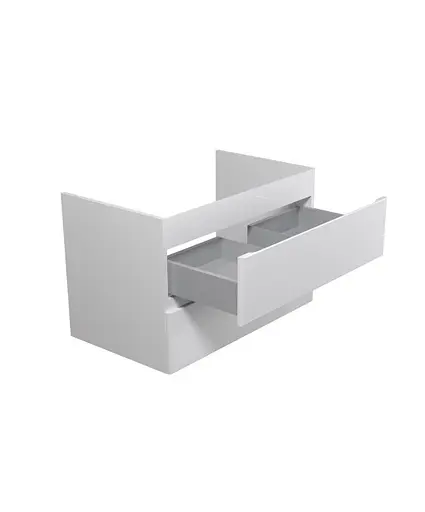 Тумба Мойдодир Unik 70-A під умивальник Білий підвісна Білий - фото 2