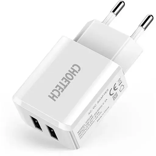 Зарядное устройство Choetech (2USBх2A) White (C0030) - фото 2