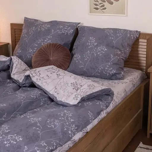 Комплект постільної білизни Viluta євро ранфорс 22222 100% бавовна - фото 4