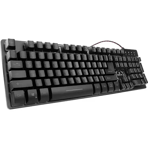 Клавіатура Real-El Comfort 7090 Backlit Black EL123100031 (128767) - фото 3