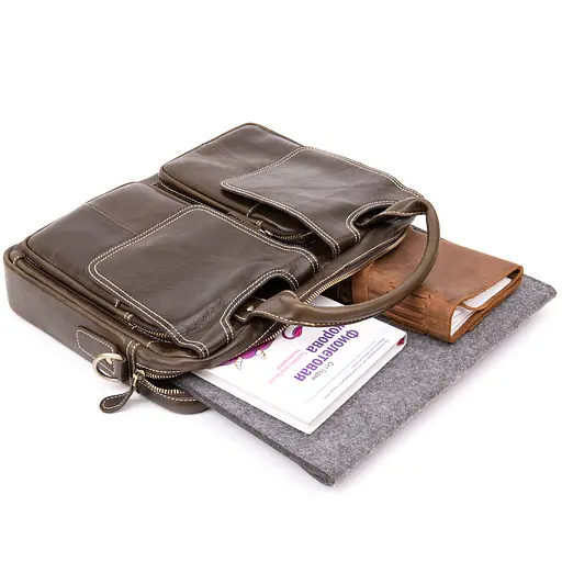 Ділова сумка Vintage 36.5х26.5х6 см sum0013969 - фото 5